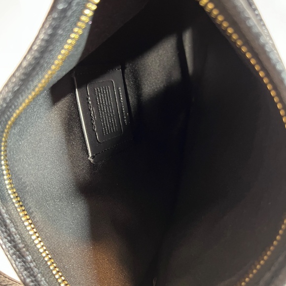 Coach Pebble Leather File Bag - Picture 10 of 12